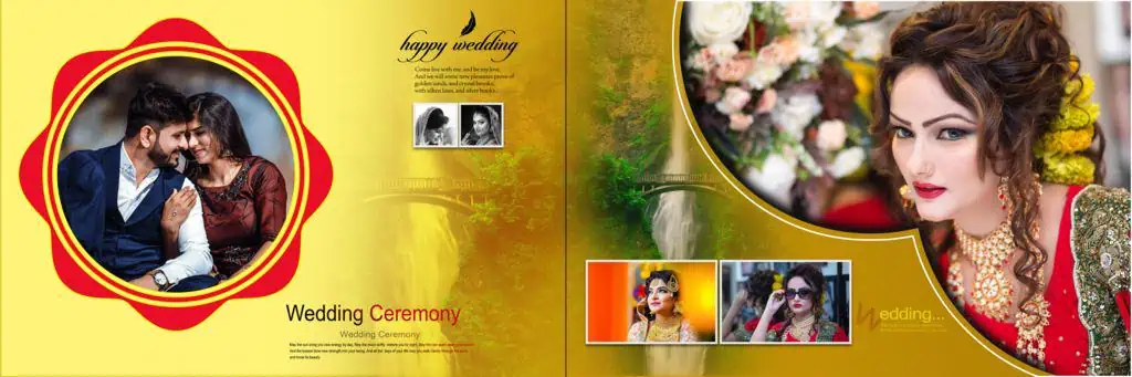 Wedding Album Design PSD Free Download 12X36 2022