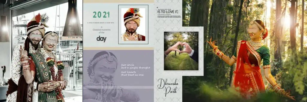 Wedding Album Design PSD Free Download 12X36 2020