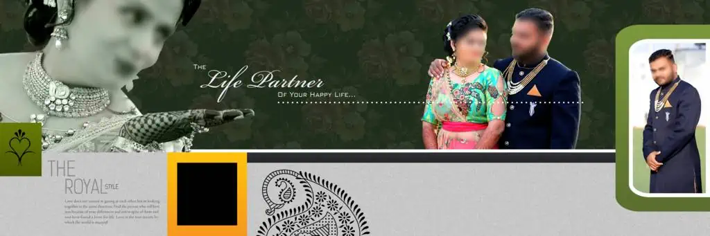 Indian Wedding Album Design 12X36 PSD Free Download