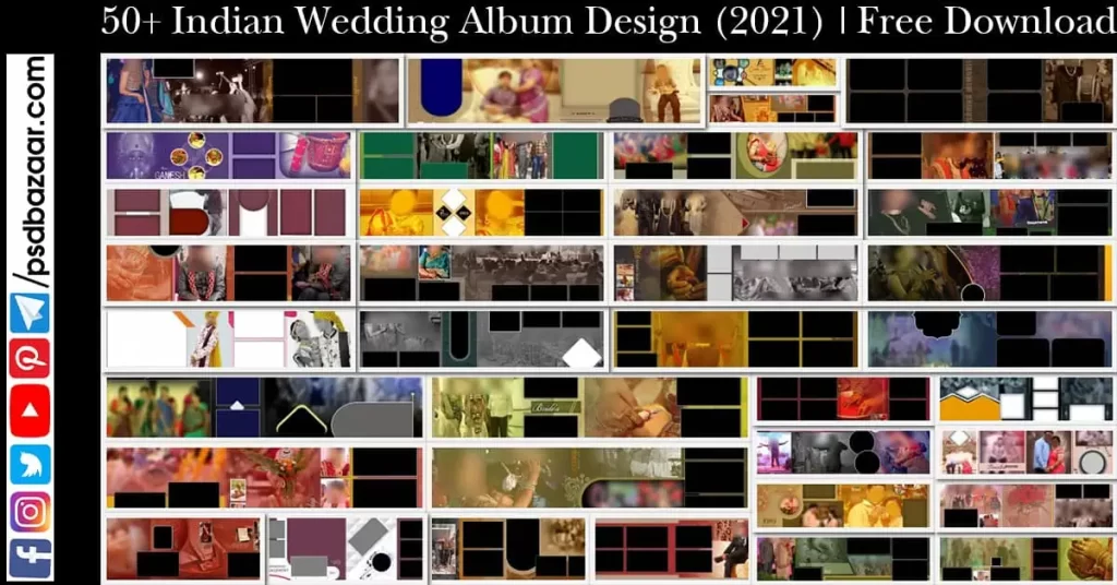 Indian Wedding Album Design