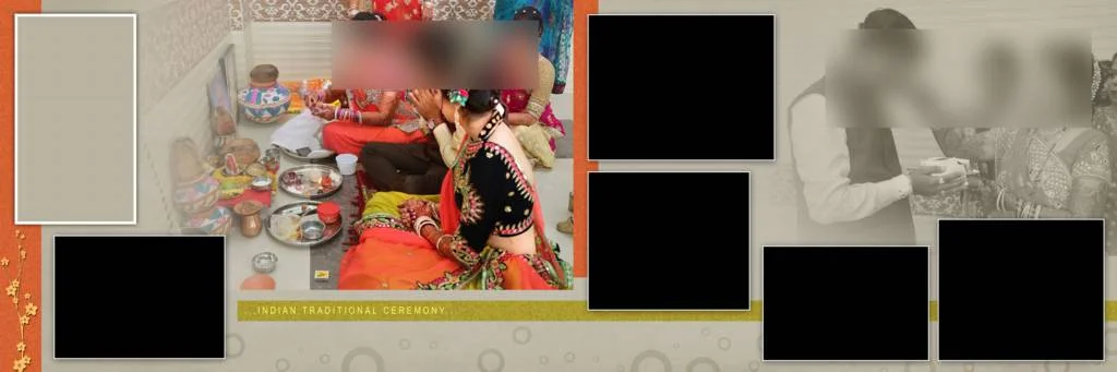 Indian Wedding Album Design