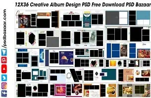 Creative Album Design PSD