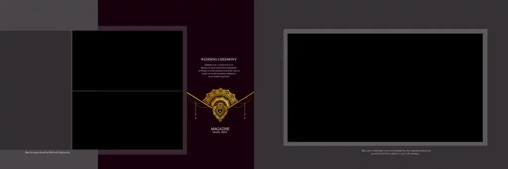 PSD Wedding Album Templates