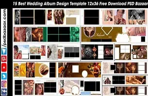 Wedding Album Design Template