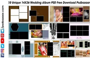 Wedding Album PSD