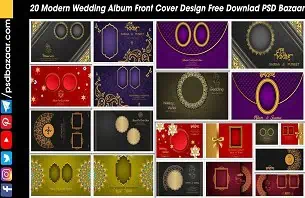 Wedding Album Front Cover Design