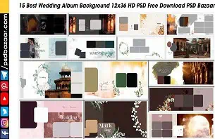 Album Background 12x36 HD PSD