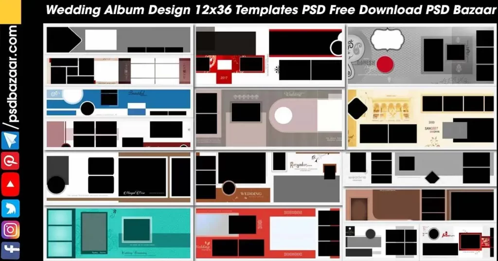 12x36 Templates PSD