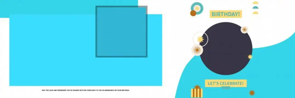 Birthday Album Design 12x36