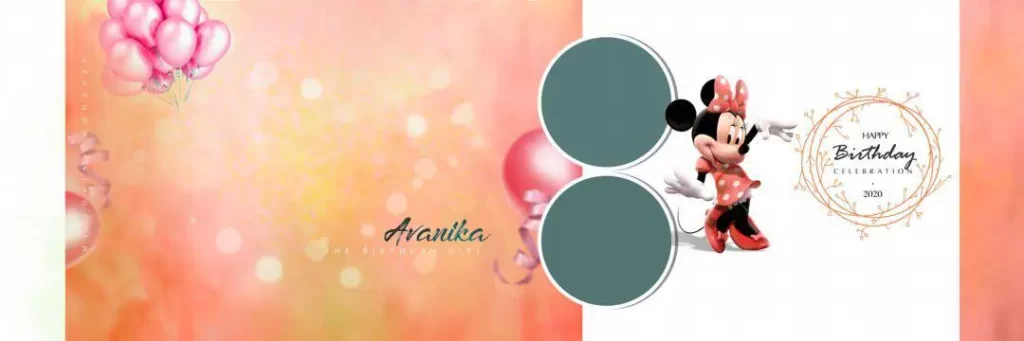 Birthday Album Design 12x36