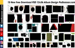 Free Download PSD 12x36 Album Design
