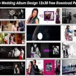 Pre Wedding Album Design 12x30 Free Download