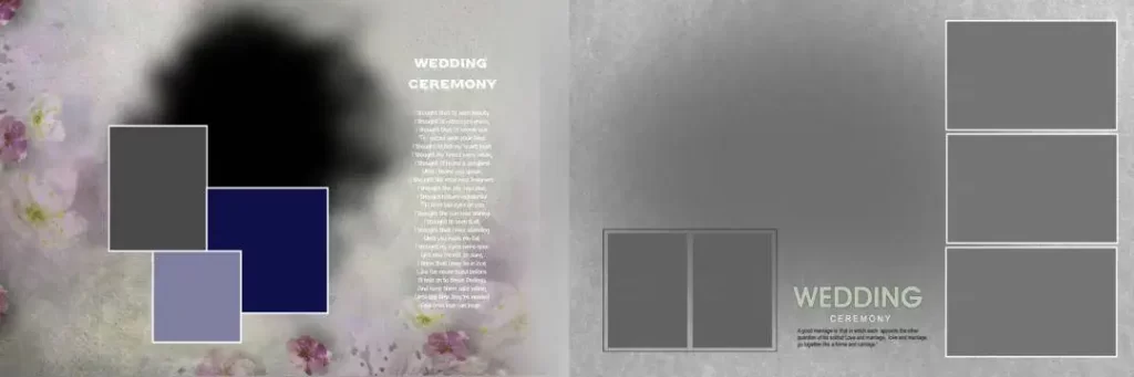 Kerala Wedding Album Design PSD