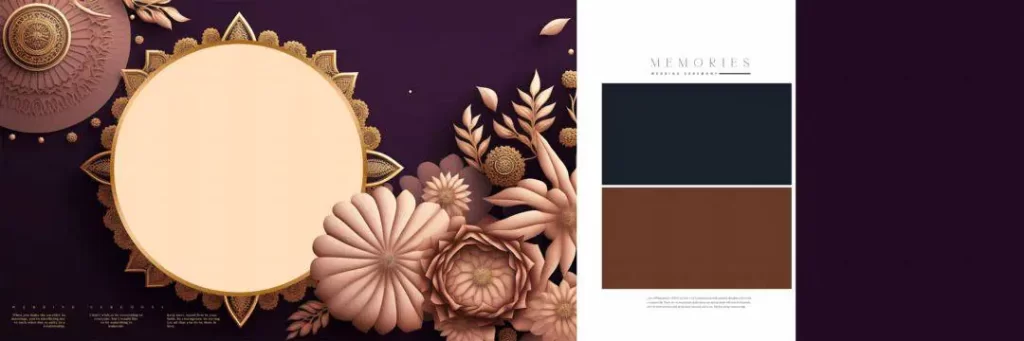 Kerala Wedding Album Design PSD