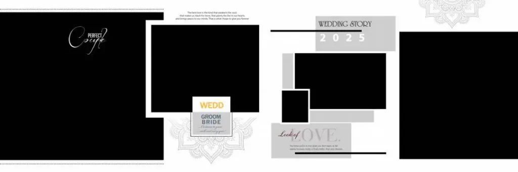 Kerala Wedding Album Design PSD