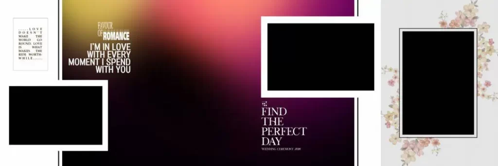 Kerala Wedding Album Design PSD